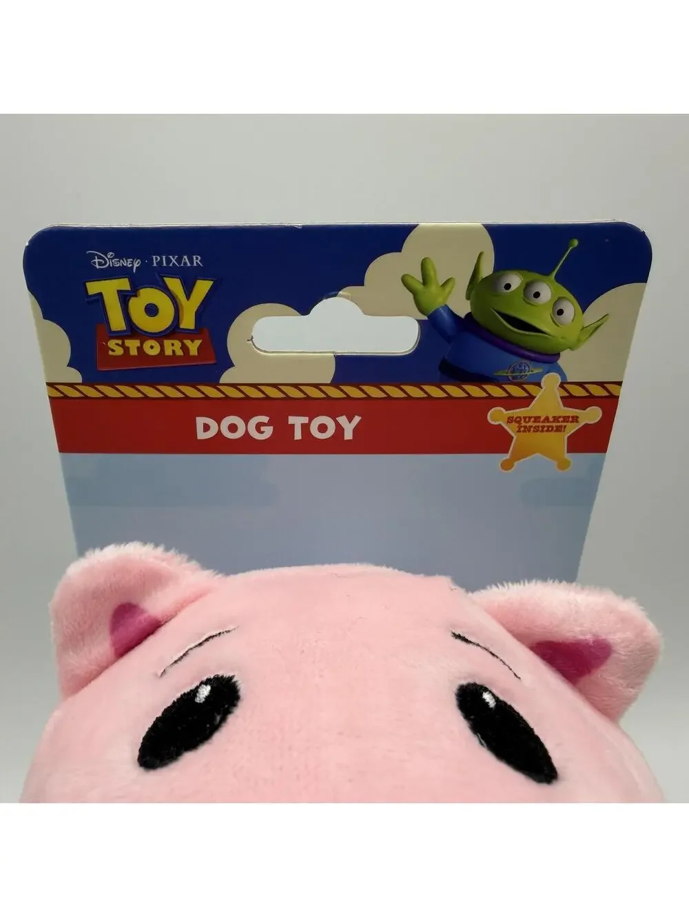 Dog Toy Squeaker Plush Disney Pixar Toy Story Hamm Soft Doll Squeaky NEW